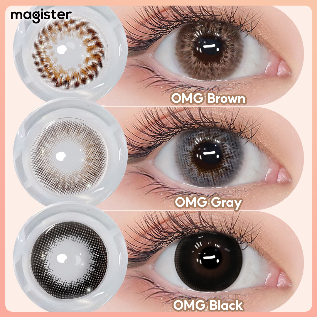 Free Sample MAGISTER Contact Lenses Prescription Colored Contacts Myopia Contact Lenses Lentilles De Lunettes with Power