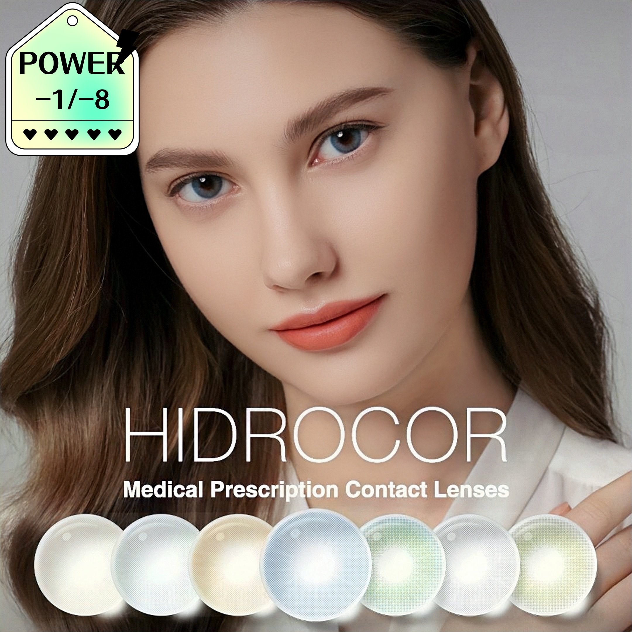 Free Samle Magister Prescription Power Contact Lenses Natural Prescription Power Eye Color Contact Lenses Prescription Power