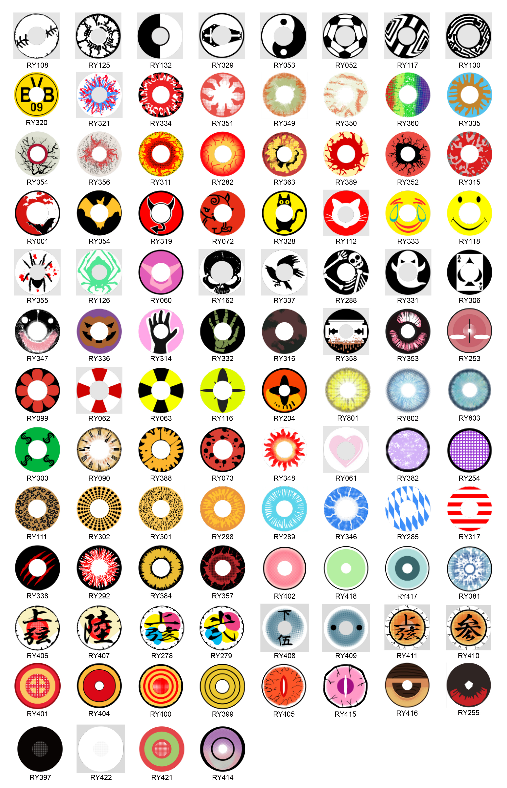 Vibrant Halloween Lenses