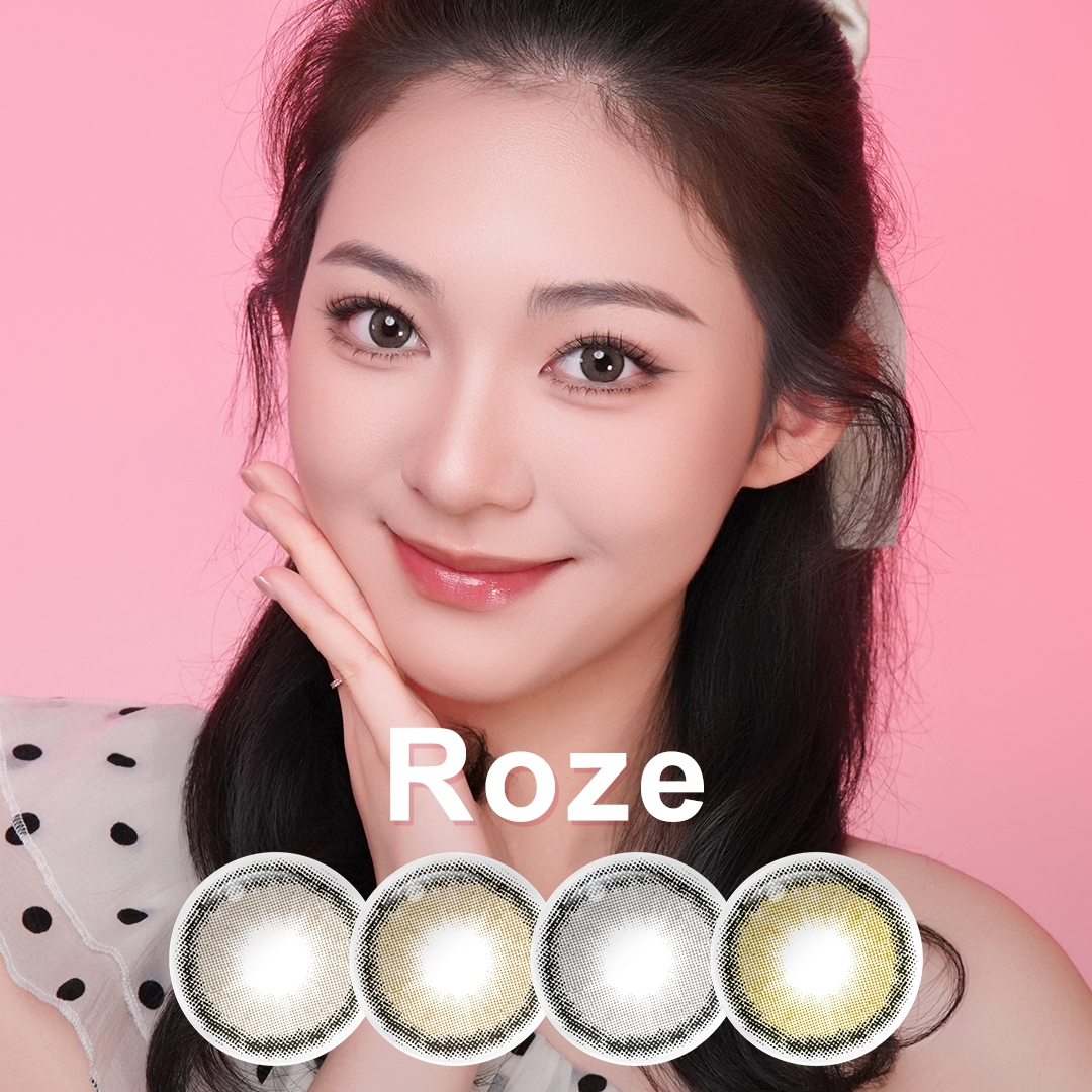 Hot Sales Custom Packaging Eye Lenses Box Color Contact Lens Case OEM Paper Boxes Freshgo Cosmetic Eye Wear Makeup Products