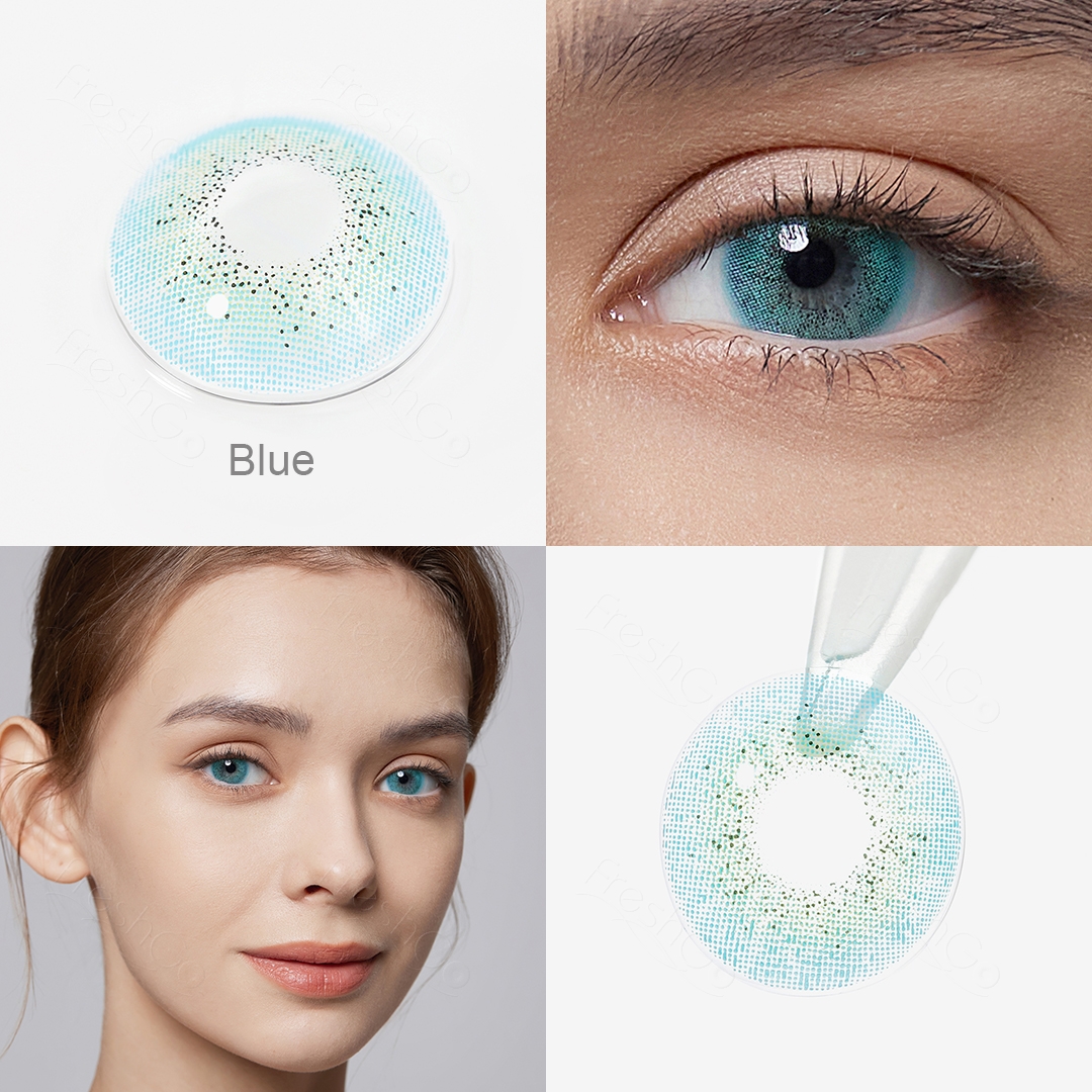 Free Shipping Freshgo Colored Contact Lenses Soft Lenses Eye Contact Yearly Contact Lenses Wholesale Lentes De Contacto De Color