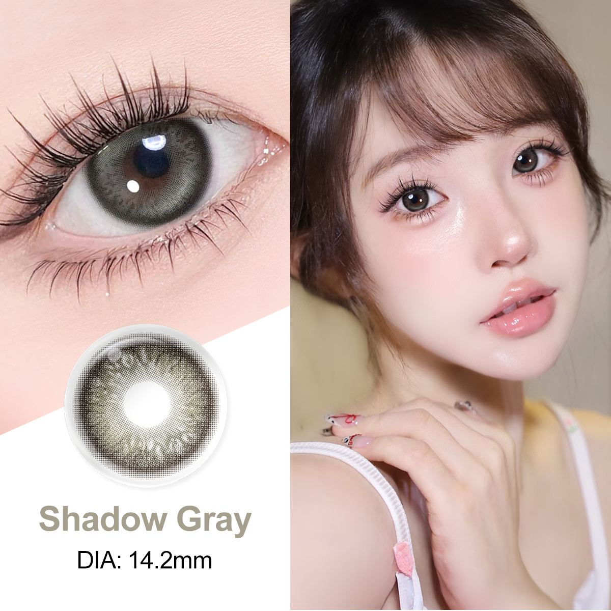 Free Shipping Magister Best Seller Blush Girl Contact Lenses 14.2 Eye Lens Cosmetic Contact Lenses Lentes De Contacto Lentilles