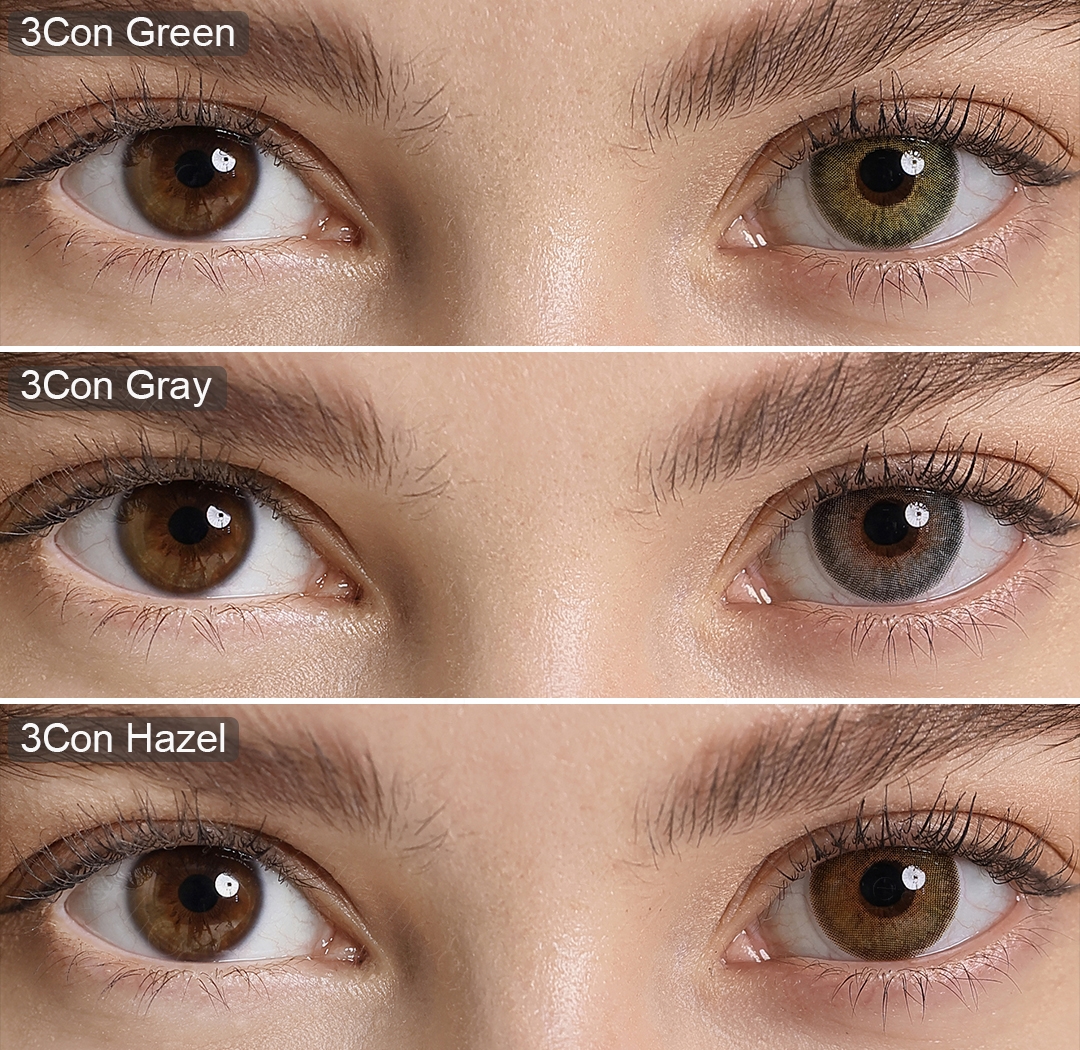 Free Samples Freshgo Color Soft Lens High Quality Natural Look Candy Eye Lens Brown Yearly Natural Colored Contact Lenses