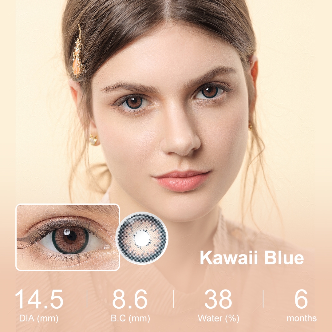 Free Shipping Magister New Arrival KAWAII Eye Contact Lenses Most Popular Lenses Eye Contact Choco Eye Lens Kontaktlinsen