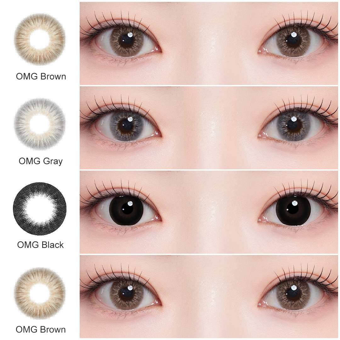 Free Shipping Eye Lenses Color Contact Lens Soft Eye Prescription Contact Lenses 14.5mm Colored Eye Contacts Lentille De Couleur