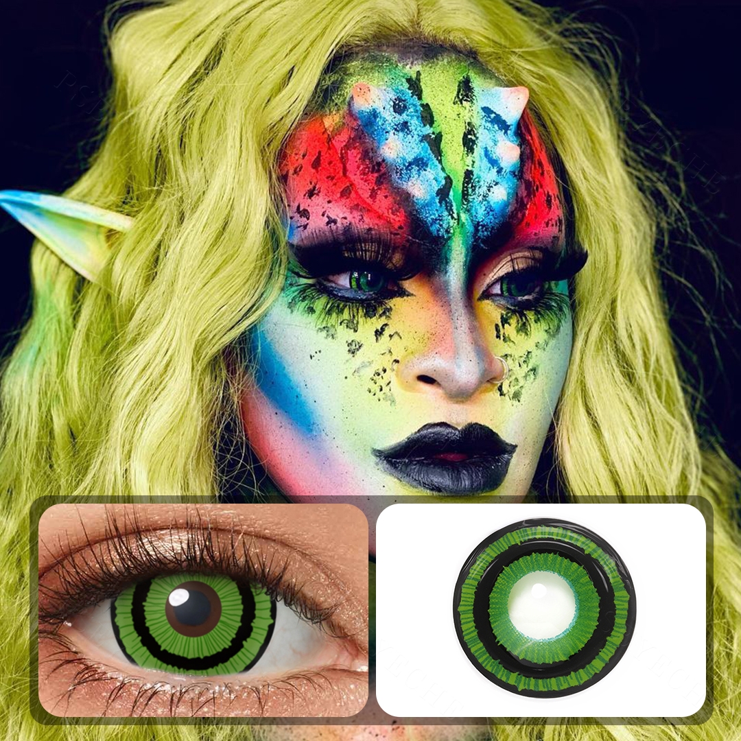 Hot Pseyeche Contact Lenses 17mm Mini Sclera Black Sclera Contact Lenses Cosplay Contact Lenses Big Eye Lens Lentes De Contacto