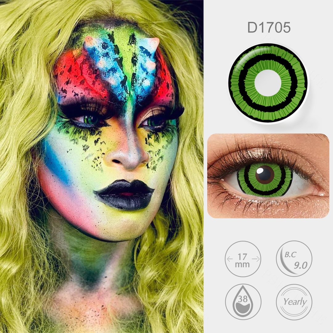 Green Goblin Mini Sclera Lenses