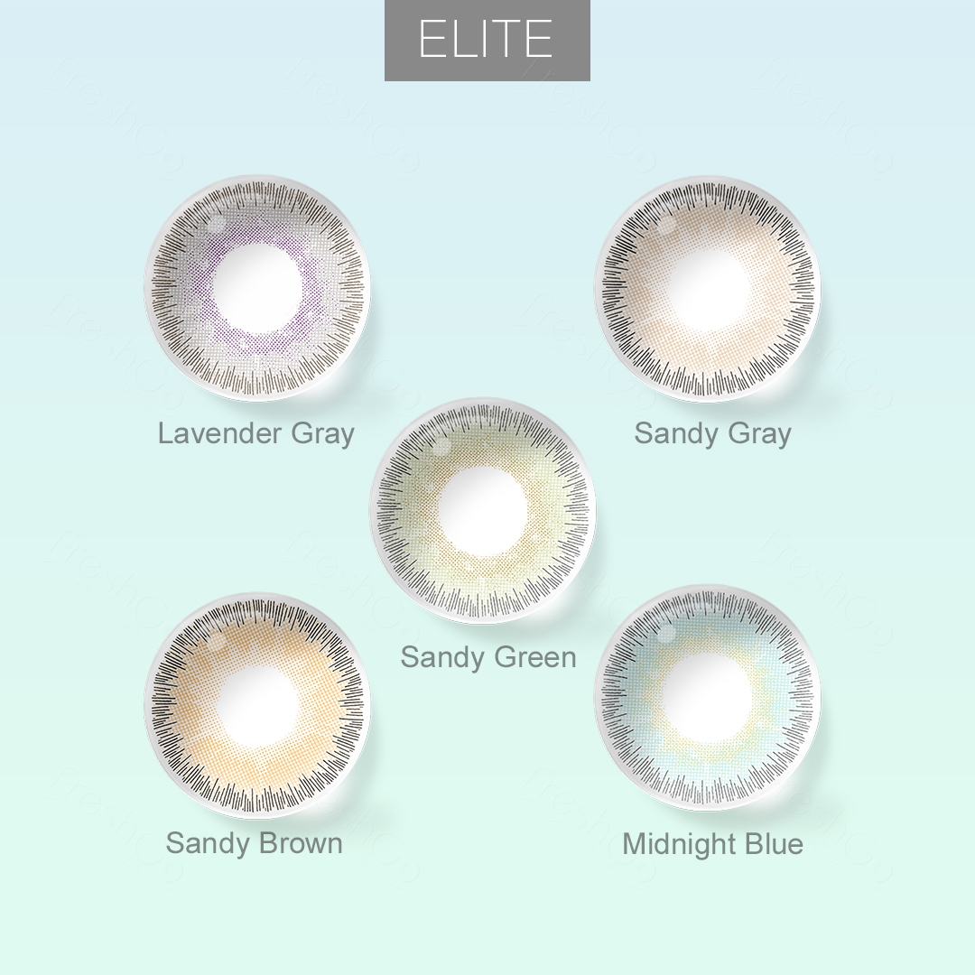 Free Samples Freshgo ELITE Soft Lens Cosmetic Contacts Natural Colored Contact Lenses Wholesale Lentilles De Contact Colorees
