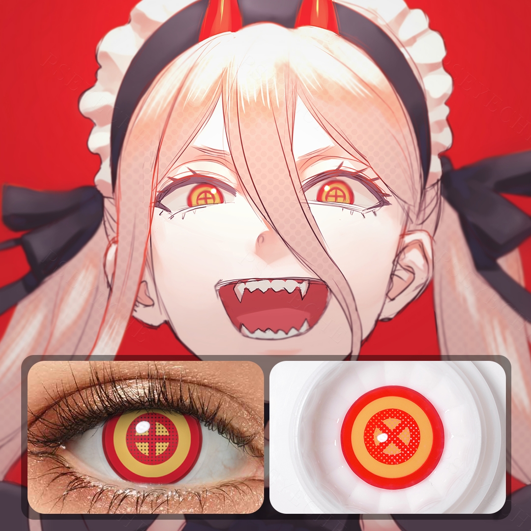 Free Sample Pseyeche Full 374 Colors Halloween Contact Lenses Crazy Lens avatar Contact Lenses Crazy Cosplay Lentilles