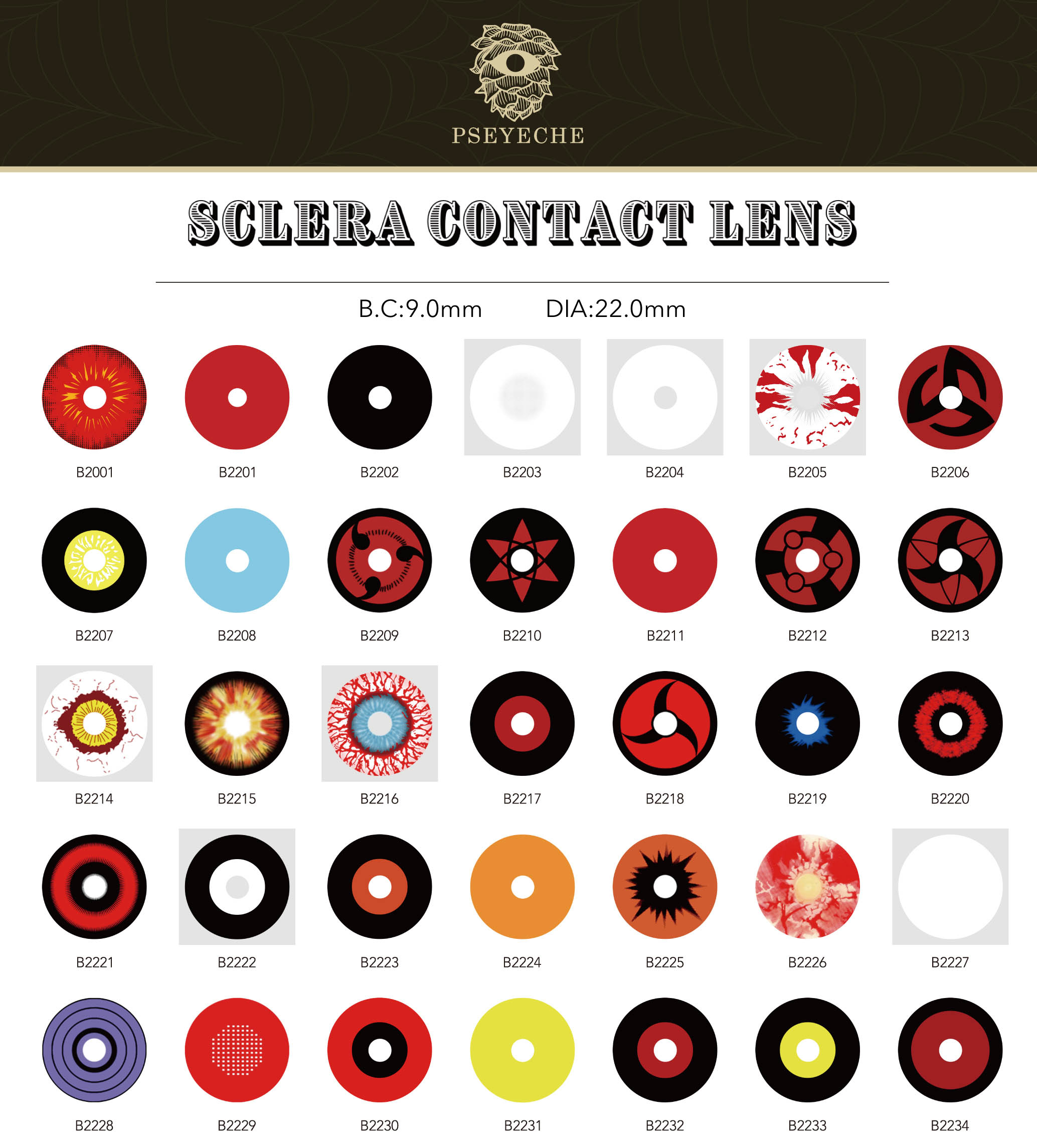 Cosplay Contact Lenses Detailed View 4