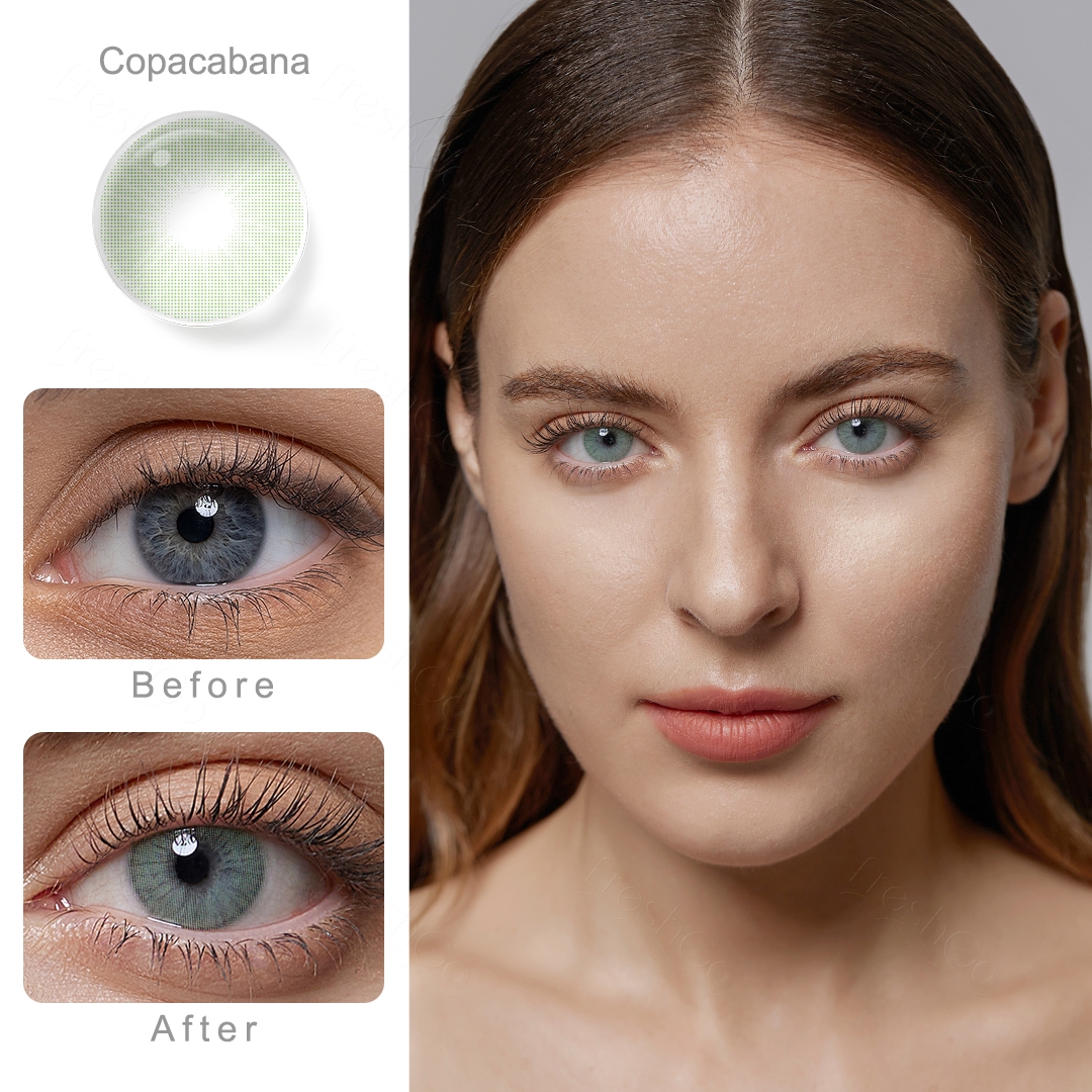 Free Sample Freshgo RIO Colored Contact Lenses Eye Lenses Natural Cosmetic Beauty Contacts Lentes De Contacto Lentille Oculaire