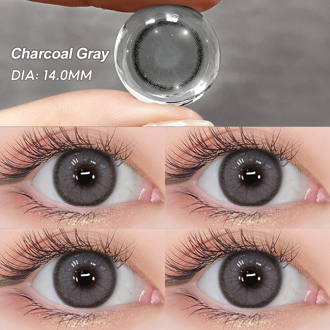 Hot Sales Custom Packaging Eye Lenses Box Color Contact Lens Case OEM Paper Boxes Freshgo Cosmetic Eye Wear Makeup Products