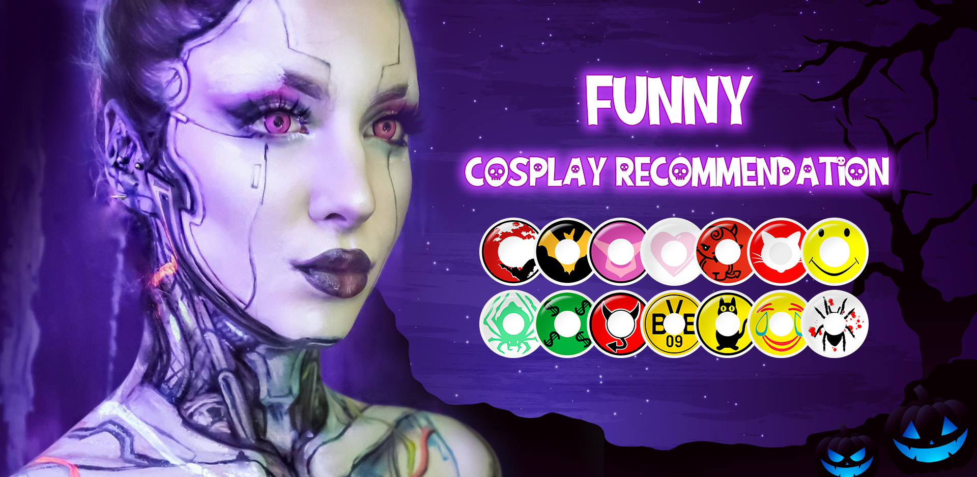 Halloween Contacts Main Style
