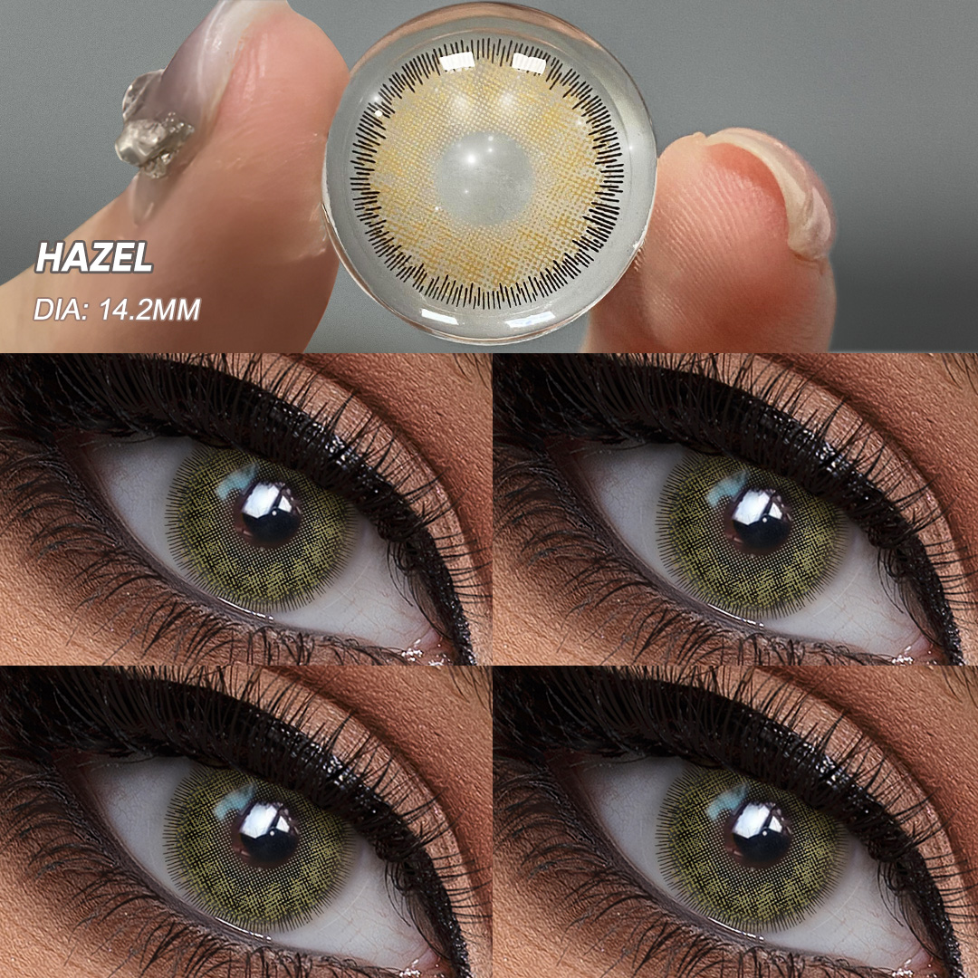 Freshgo Wholesale Prescription Lenses Yearly Coloured Contact Lenses Natural Power Color Contact Lens