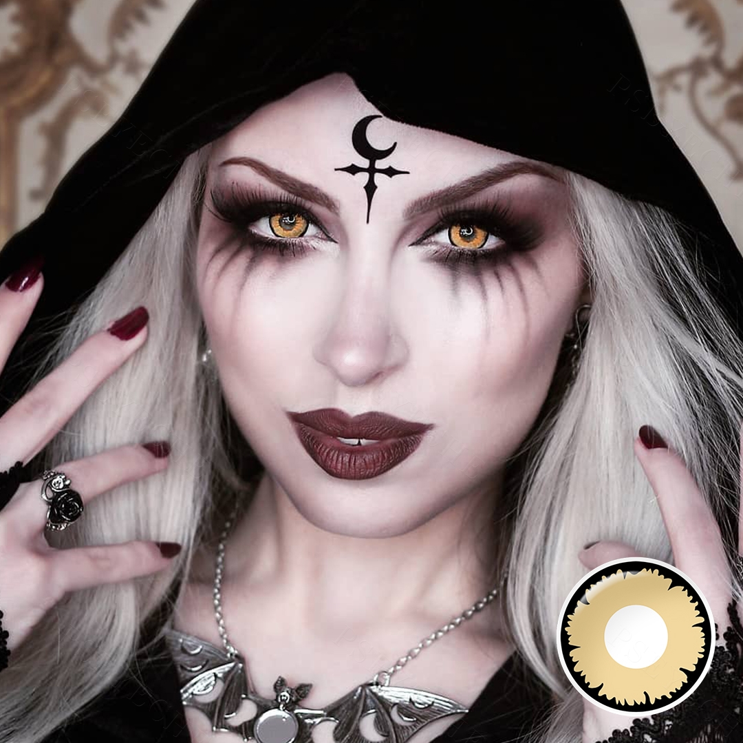 Hot Sales Pseyeche RY Halloween Big Eye Contact Lenses Eye Cosplay Soft Lens ELF Eye Lenses Lentille Lentillas De Colores