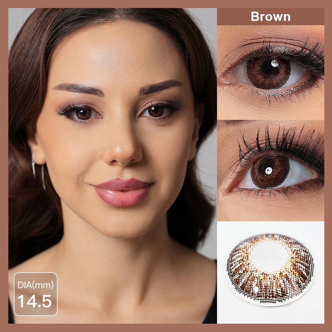 Magister Star Eye Contact Lenses Color Contact Lens Cosmetic Lentes De Contacto Lentille canon Contacts Soft Lens for Dark Eyes