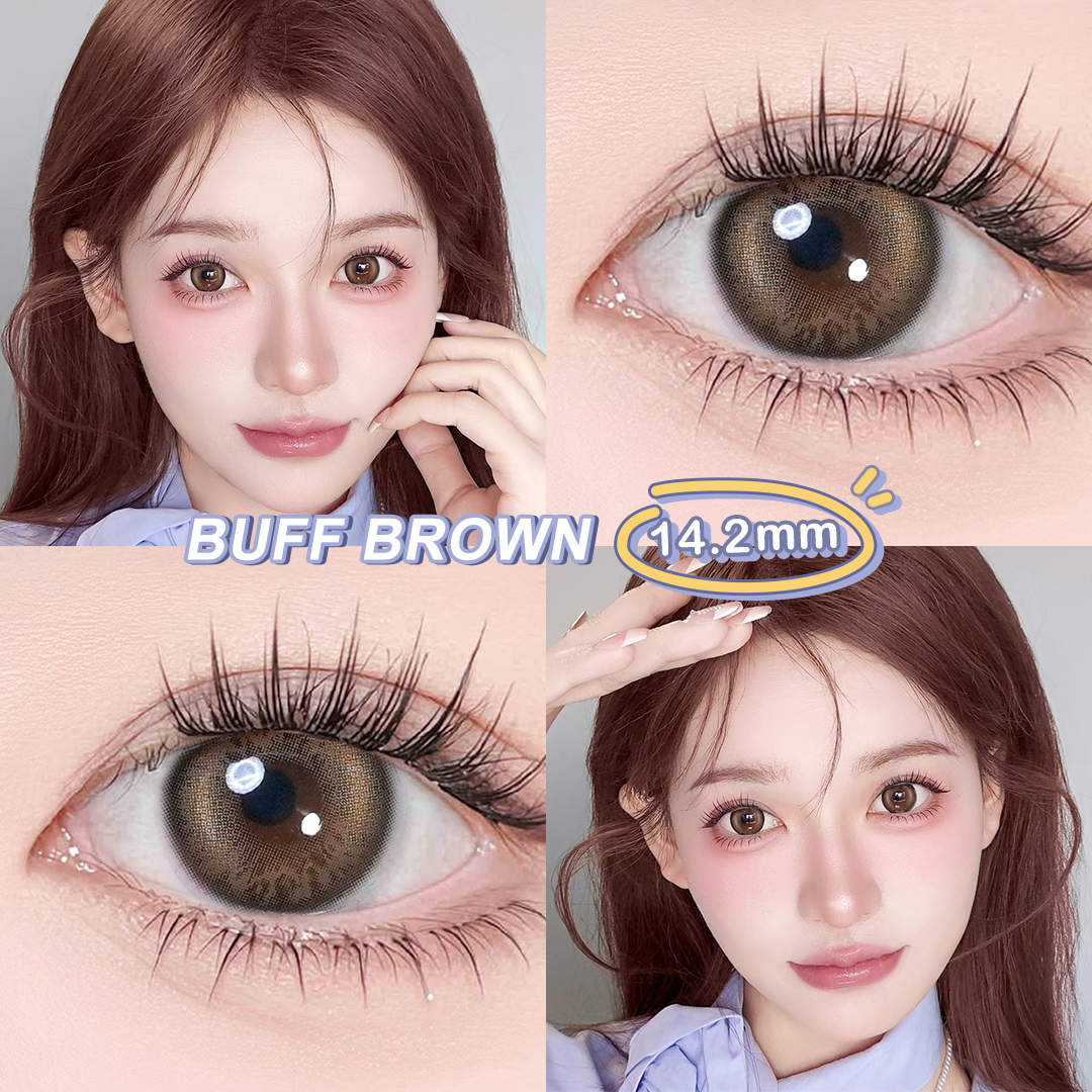 Buff Brown Lens Details