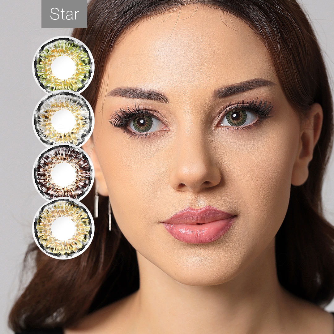 Hot Magister 3 Tone Contact Lenses Eye Contacts Wholesale Colored Contact Lenses Eye Color Lentes De Contacto De Color