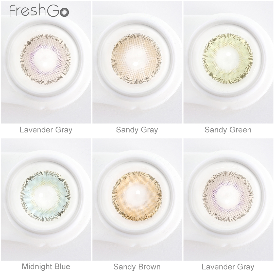 Free Sample Freshgo Elite Colored Contacts Eye Color Contact Lens Color Lenses for Eyes Les Lentilles Pour Les Yeux Lensa Kontak