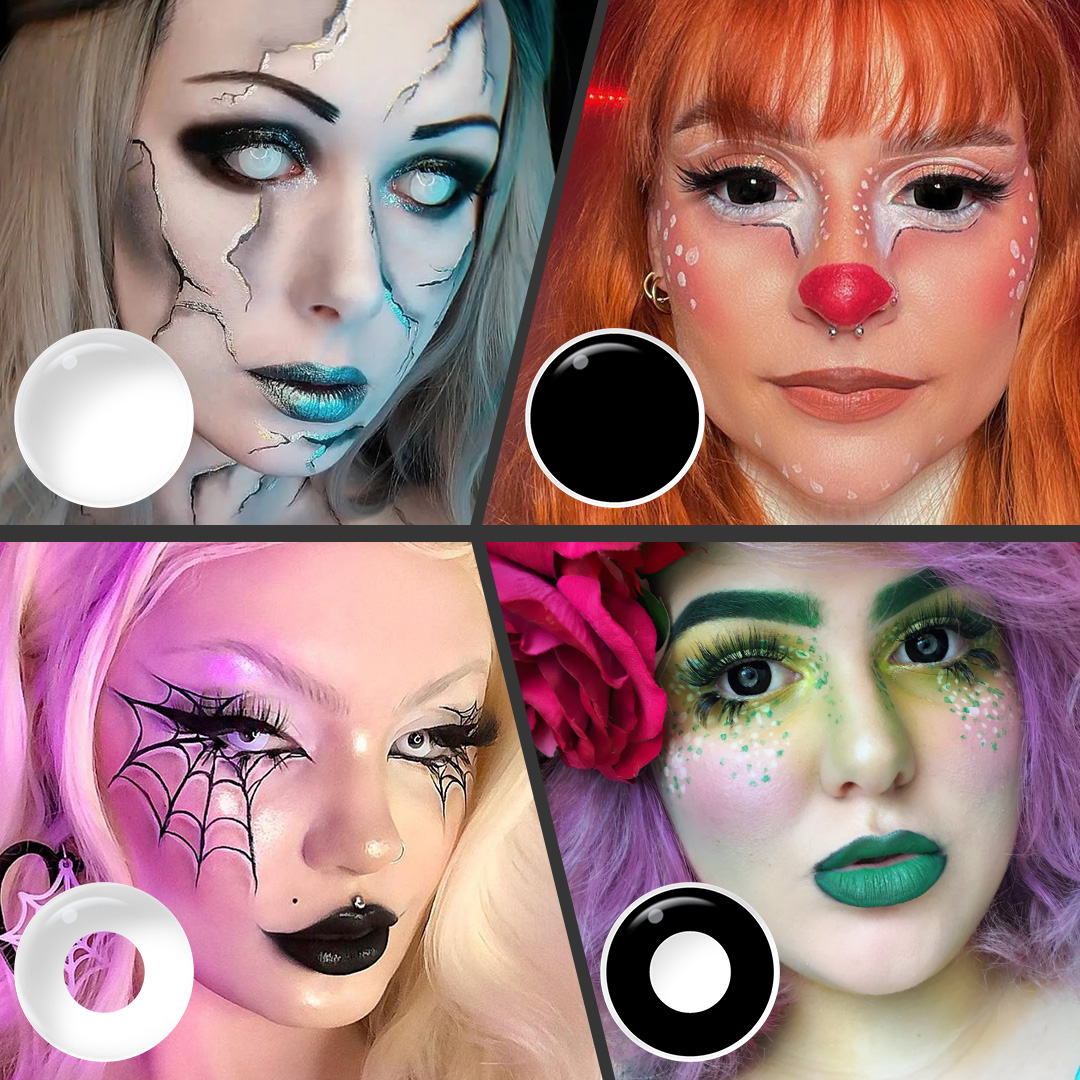 Magister Hot Crazy Colored Contact Lens Role-Playing Halloween Eye Lenses Free Shipping Yearly Sharingan Contact Lenses