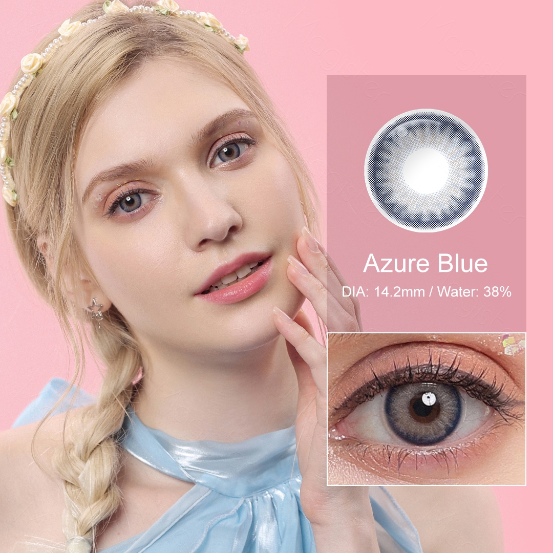 Free Shipping Magister FLORA Natural Colored Contact Lenses Black Circle Eye Lenses Medical Contact Lenses Lentes De Contato