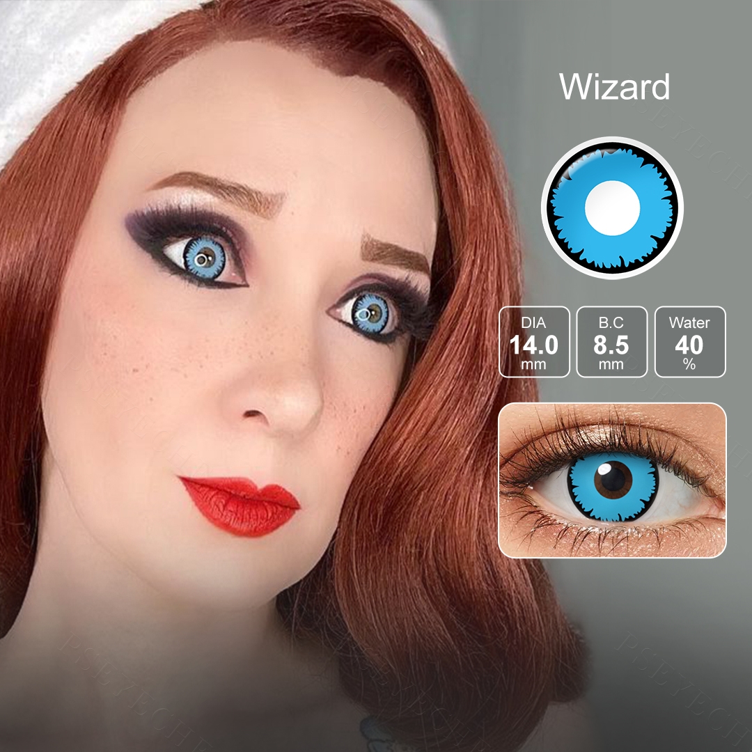 Free Hot Pseyeche Red Crazy Contact Lenses Amazing Halloween Contact Lenses sharingan Cosplay Contact Lenses Lentilles De Yeux