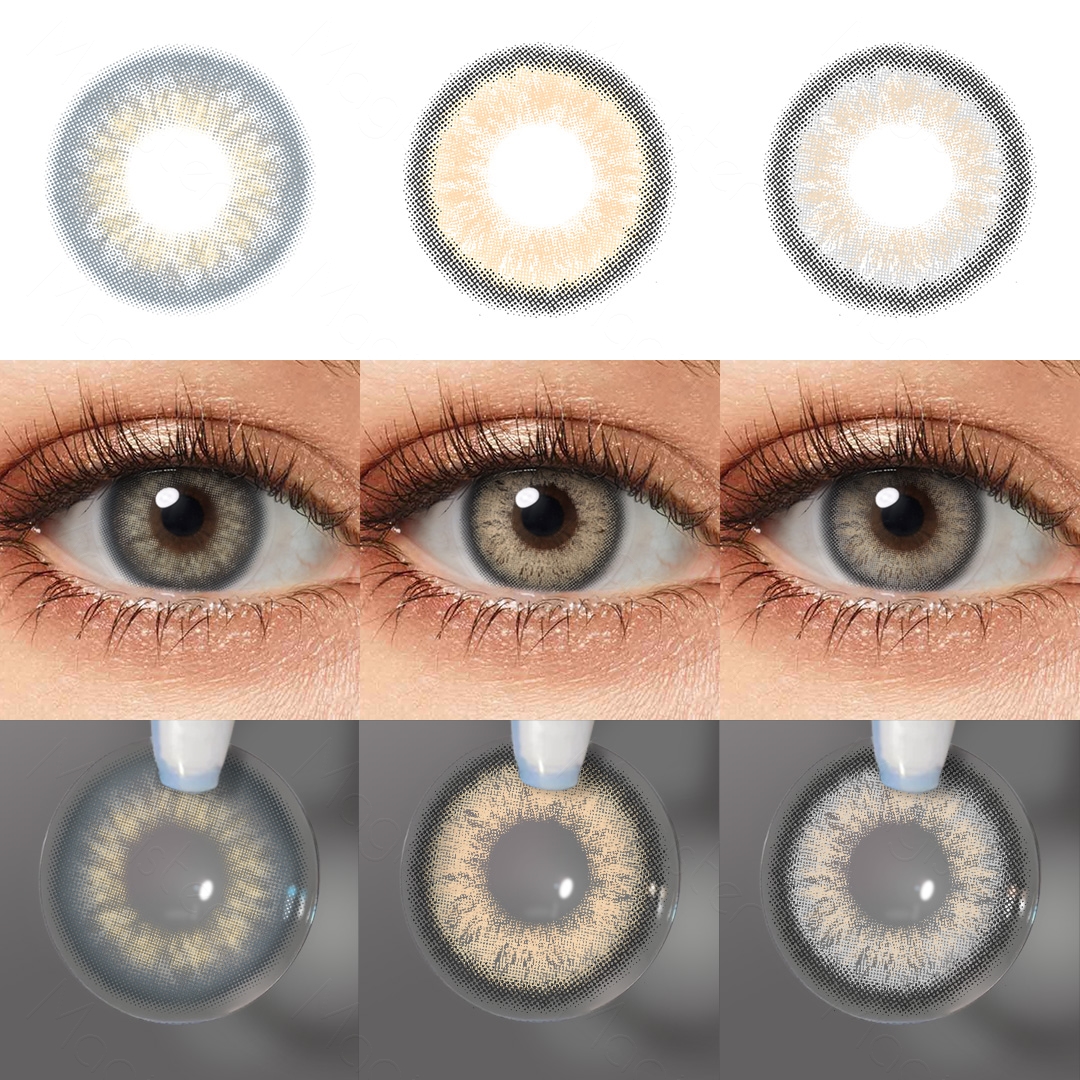 Gleam Eye Lenses Color Contact Lens Sparkle Colored Contacts Soft Circle Contact Lenses Lentes De Contacto De Color Natural
