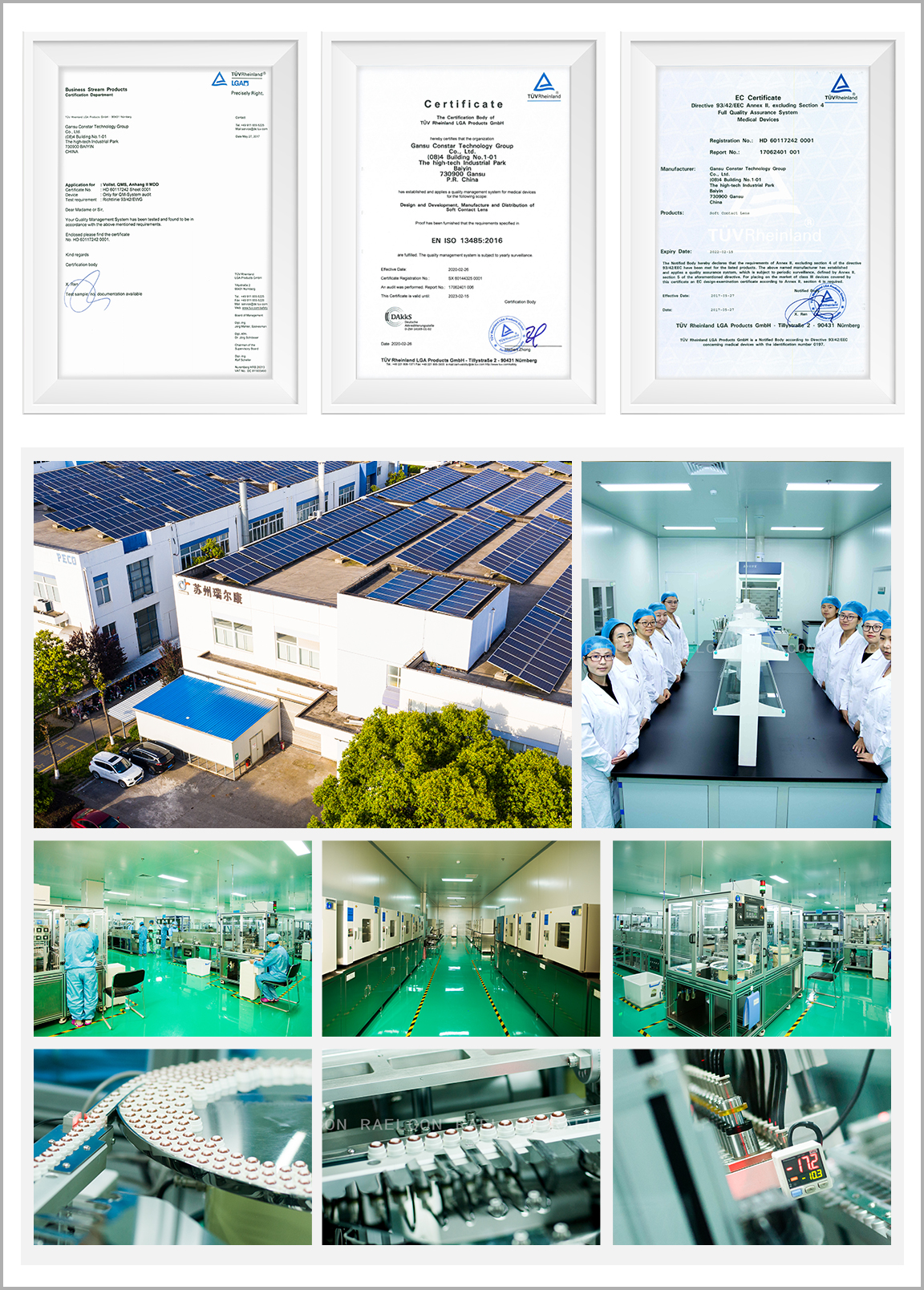 Certifications