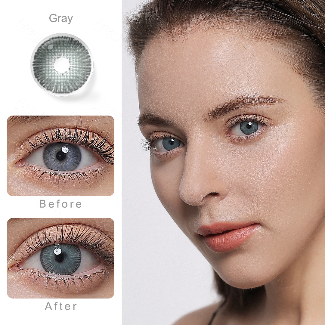 Hot Sale Freshgo FIESTA Eye Lens Colored Contacts Wholesale Beauty Eye Lenses Natural Cosmetic Contact Lenses Lentes De Contacto