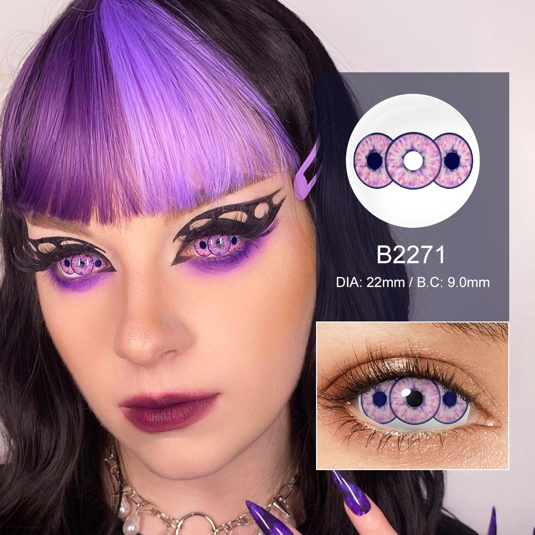 Triple Iris Mummy Epic 22mm Sclera Lenses