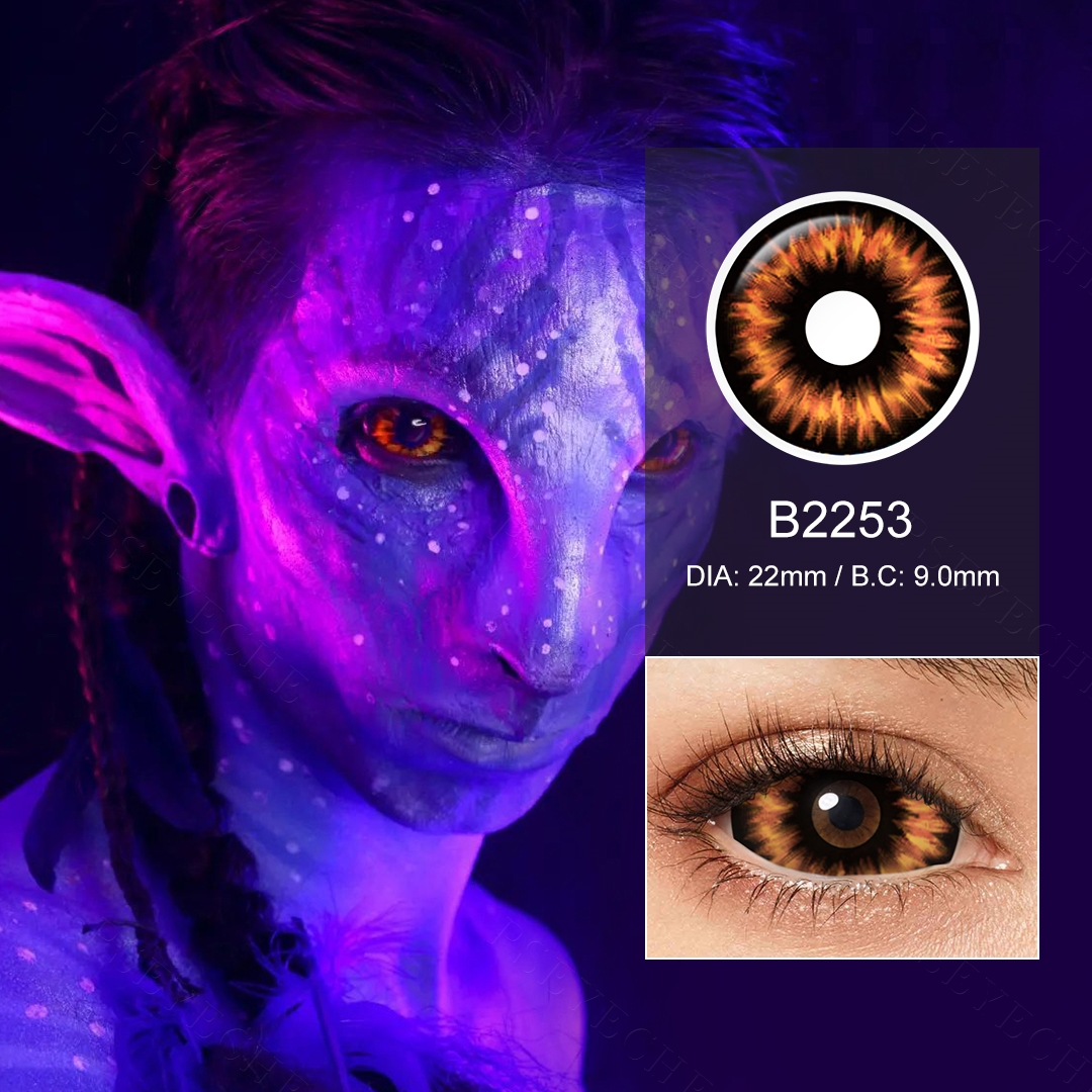 Radioactive 22mm Sclera Lenses