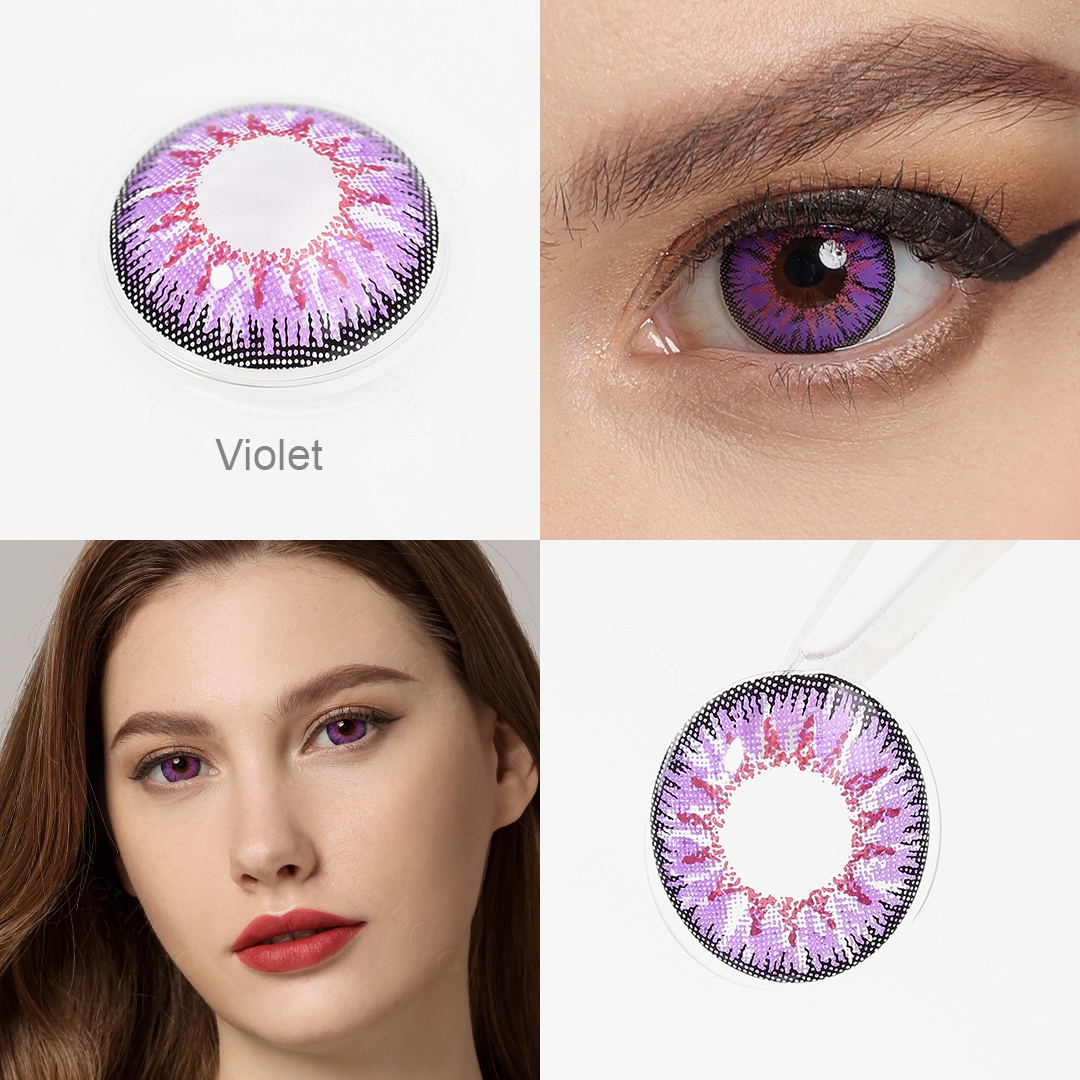 Free Shipping Freshgo NONNO Colored Contact Lenses Red Contact Lenses Hot Lenses Eye Contact  Eye Lens Lentes De Contacto