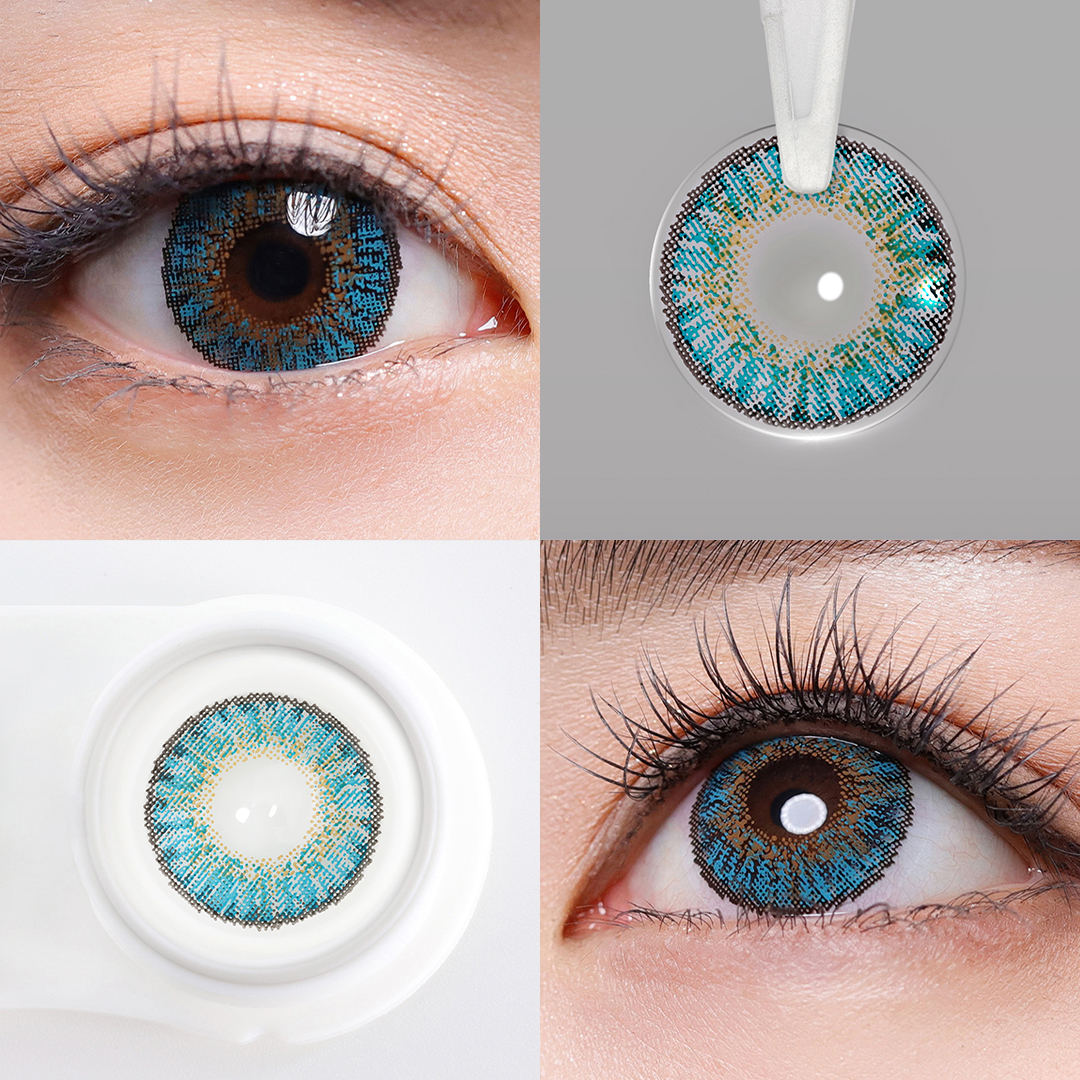 Free Sample Magister STAR Colored Contact Lenses Eye Color Lenses for Eyes Lentilles De Contact De Couleur Emballage Lentille