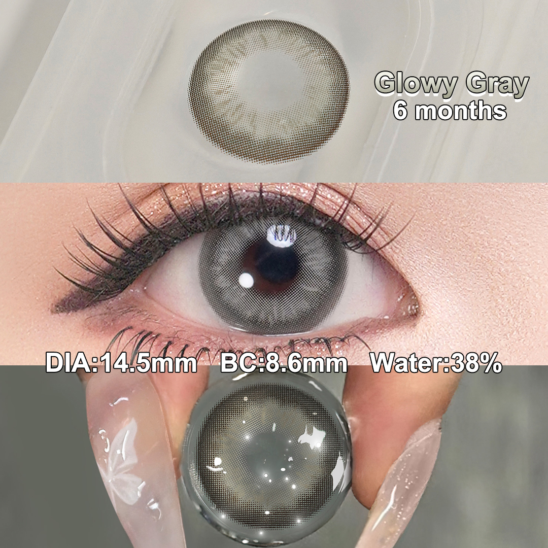 Free Shipping Power Contact Lenses Myopia Colored Contact Lenses -1.00 up -6.00 Comfort Color Lens Lentes De Contacto De Color