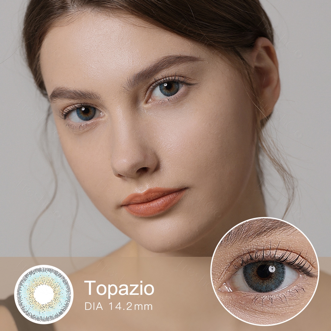 Free Sample Freshgo NATURAL Lenses Eye Color Colored Contacts Natural Lenses Lentes De Contacto Yearly Lensa Kontak