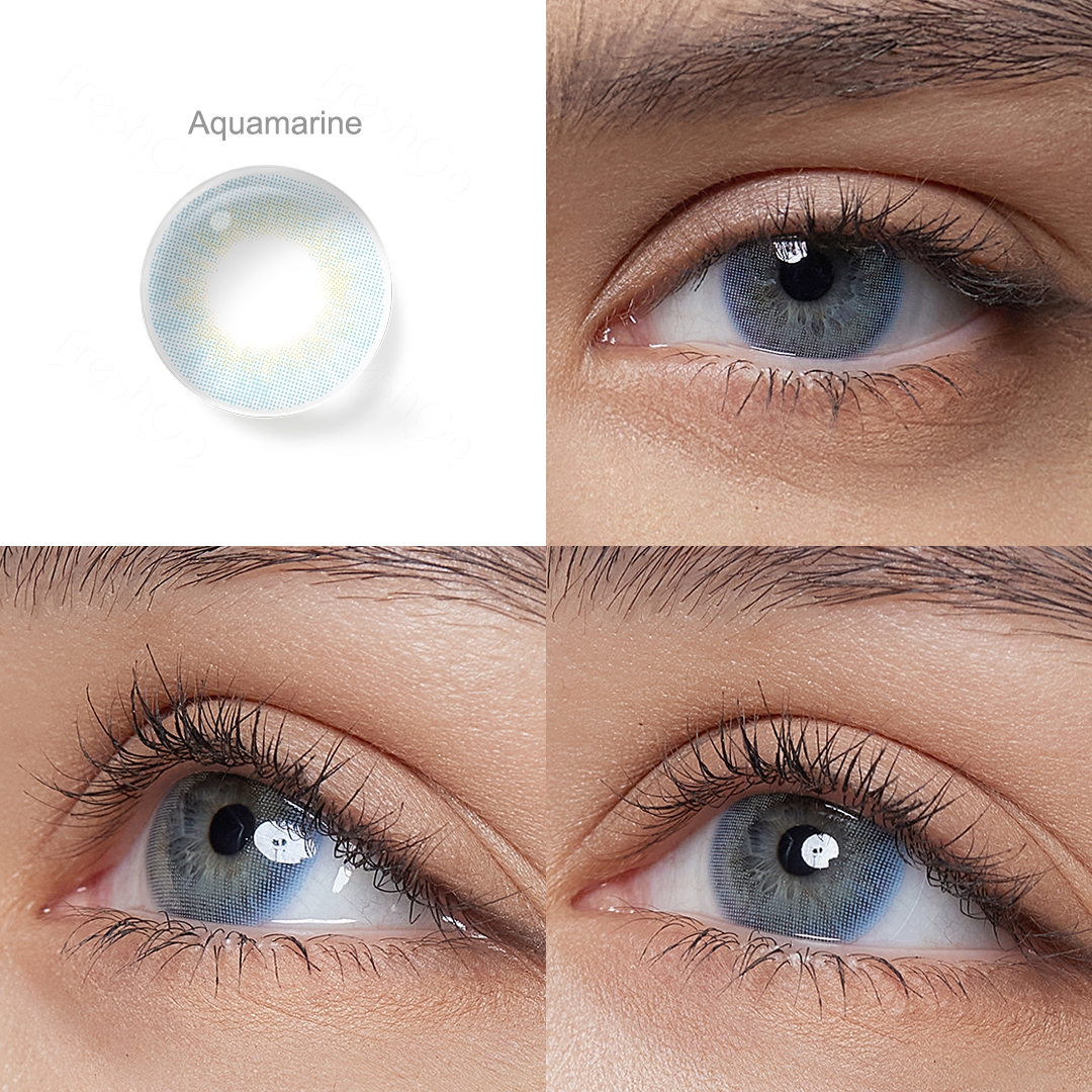 Free Design Freshgo Colored Eye Contacts Private Brand Lenses Conatct Yearly Natural Color Contact Lens Lentille De Couleur