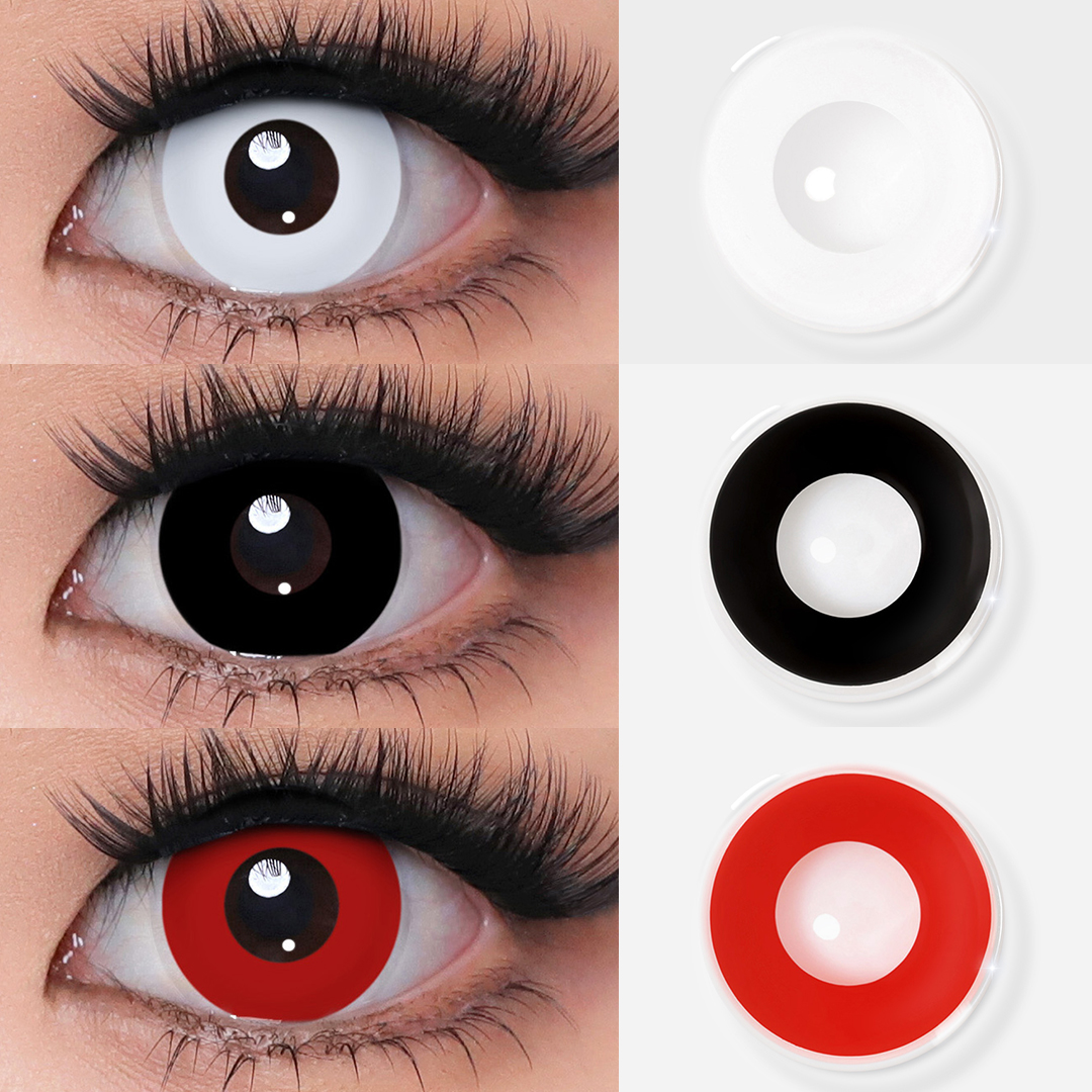 Free Sample Magister Cosplay Contact Lenses Halloween Contact Lenses sharingan Contact Lenses  Lentes De Contacto Halloween