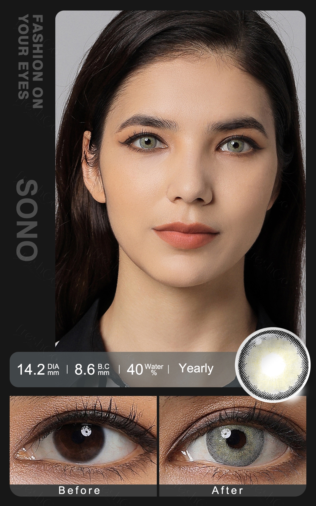 Color Contact Lenses Showcase 5