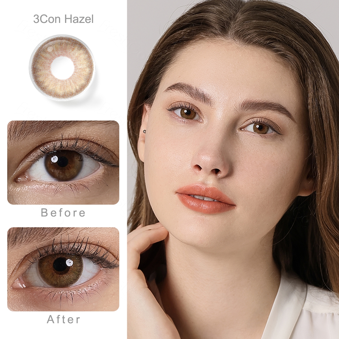 Free Samples Freshgo SYMPHONY Colored Contacts Beauty Eye Lenses Natural Cosmetic Contact Lenses Lentes De Contacto Lentilles