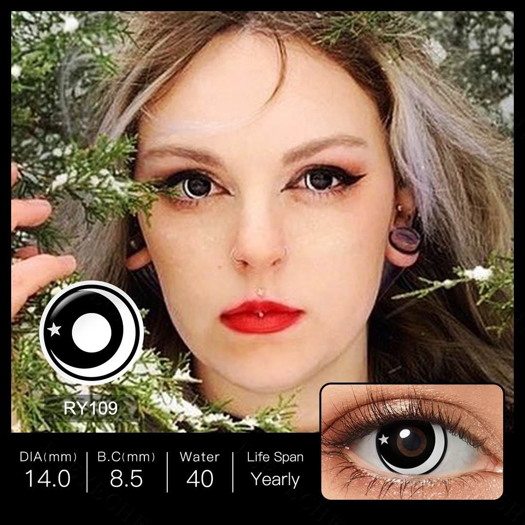 Free Shipping Pseyeche Cosplay Contact Lens Halloween Contact Lenses Eye Contacts Cosplay Lentes De Contacto Halloween
