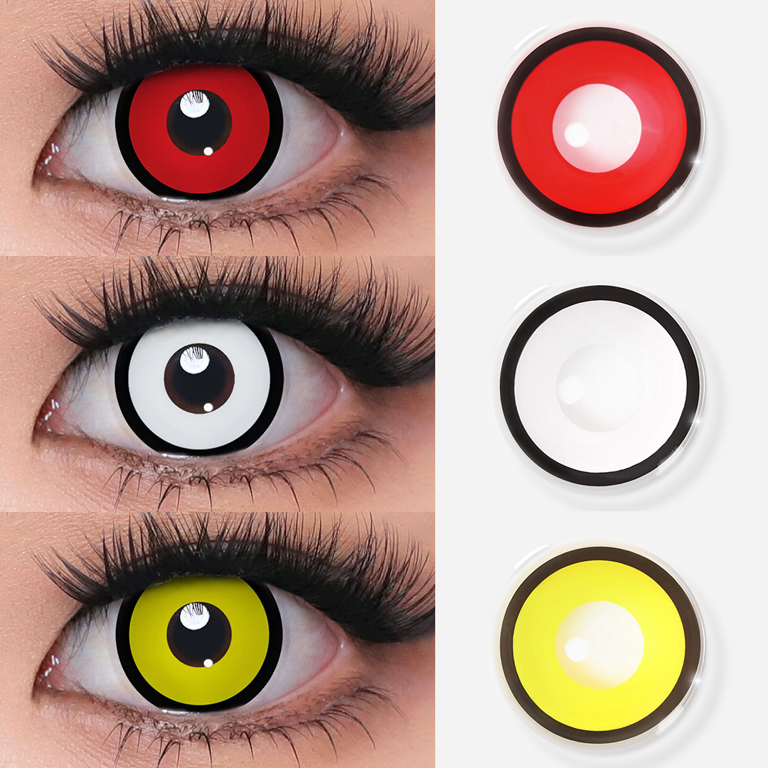Free Sample Magister Cosplay Contact Lenses Halloween Contact Lenses sharingan Contact Lenses  Lentes De Contacto Halloween