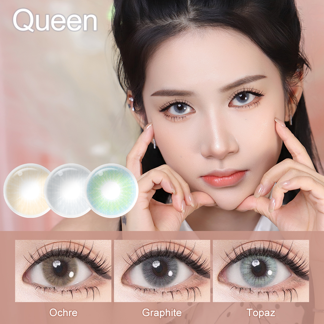 Free Samples Magister Queen Prescription Power Color Contact Lens Lenses Contact Les Lentilles Pour Les Yeux Lentes De Contato
