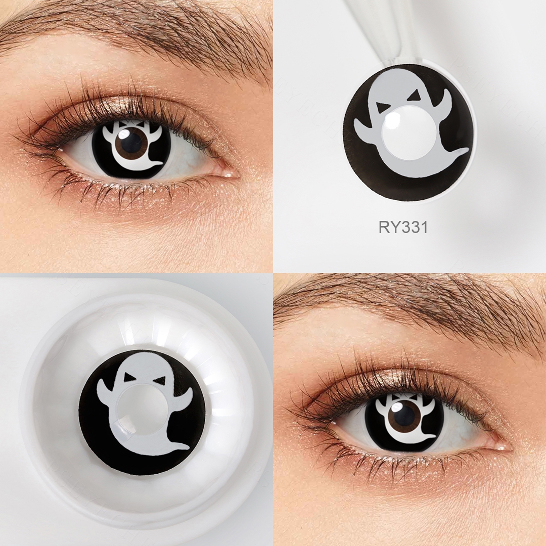 Free Shipping Pseyeche Halloween Contacts Cosplay Eye Contacts sharingan Lens Colored Contact Lenses Lentes De Contacto