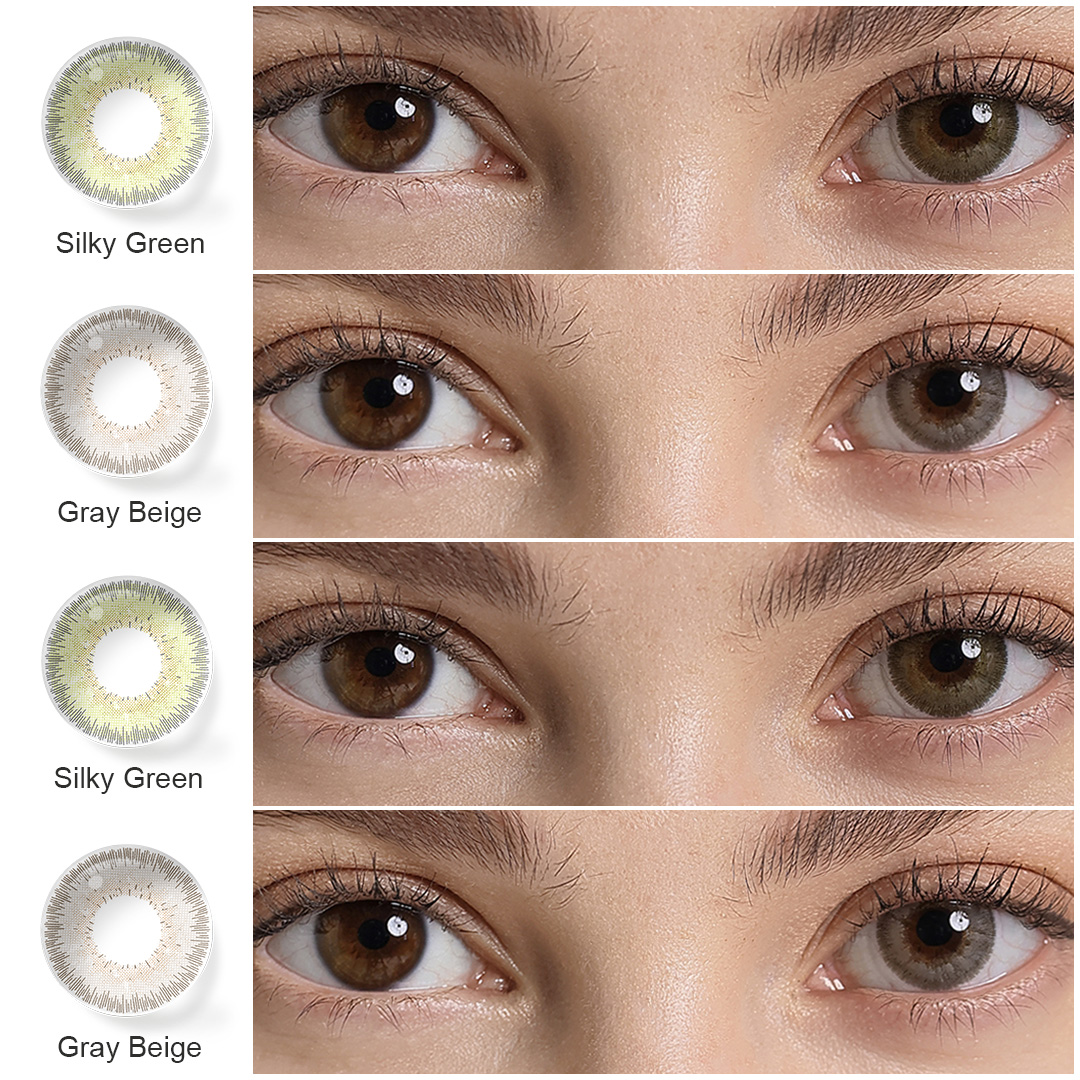 Freshgo Lenses Eye Contact 1 Year Color Eye Contacts Natural Looking Soft Contact Lenses for Eyes Lentes De Contacto De Color
