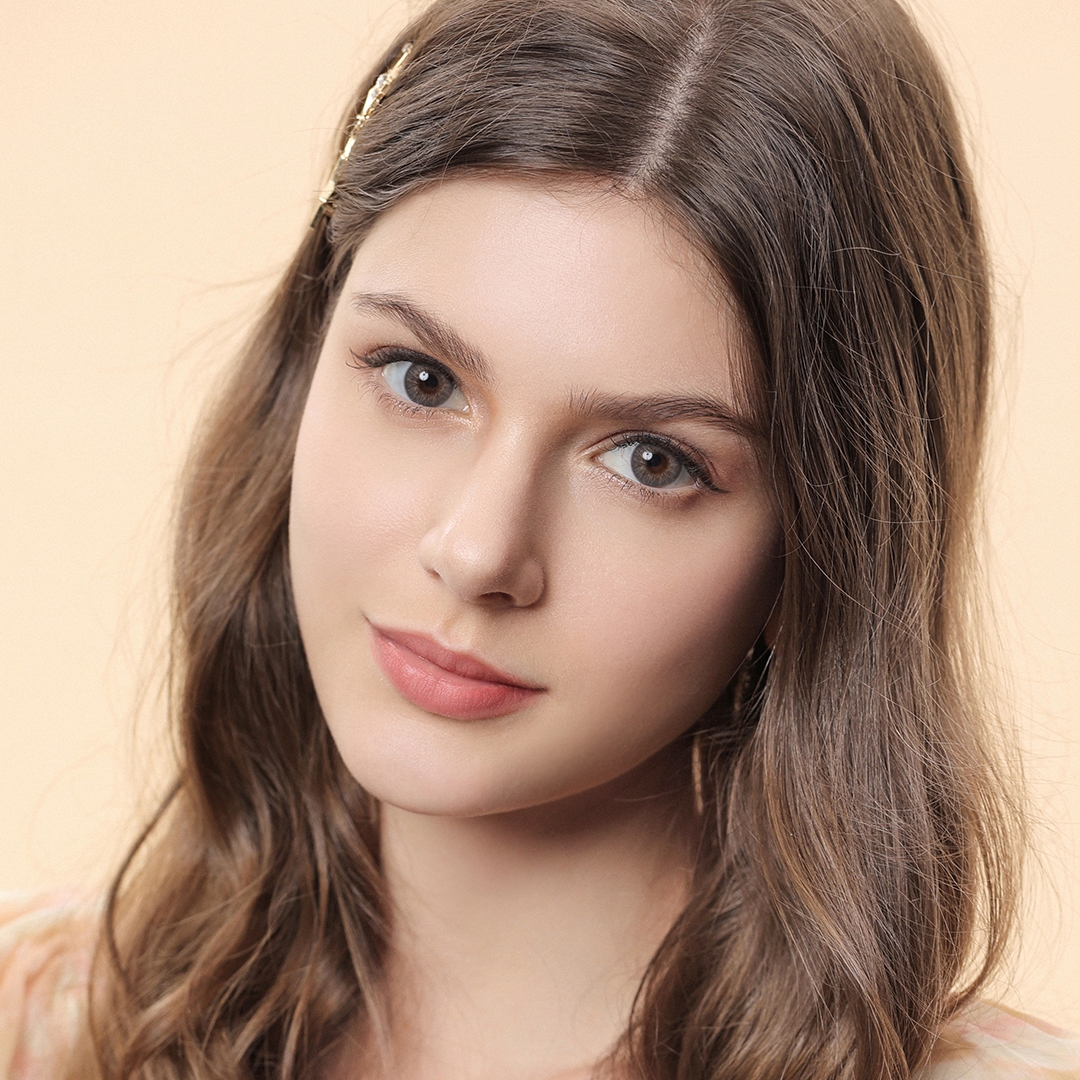 Free Sample OMG Gray Colored Contact Lenses Color Contact Lens Lentille De Couleur Naturel Les Lentilles De Couleur Lensa Kontak