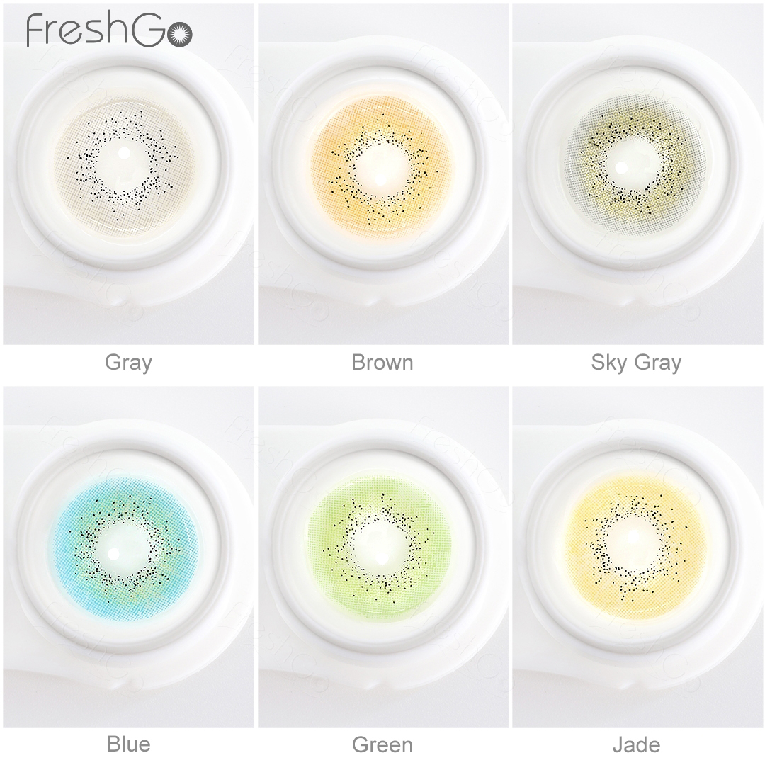Free Sample Freshgo Ocean Contact Lenses Wholesale Soft Contact Lenses Eye Color Contact Lenses Wholesale Lensa Kontak Lentillas
