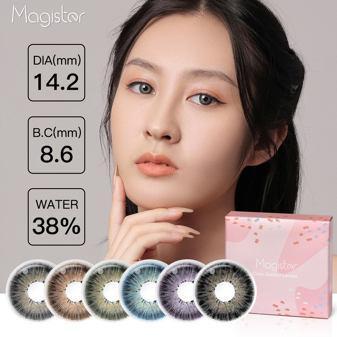 Hot Magister Colored Contact Lenses Wholesale Pattaya Eye Lens14.2mm Lenses Eye Contact Cosmetic Contact Lenses Lentilles