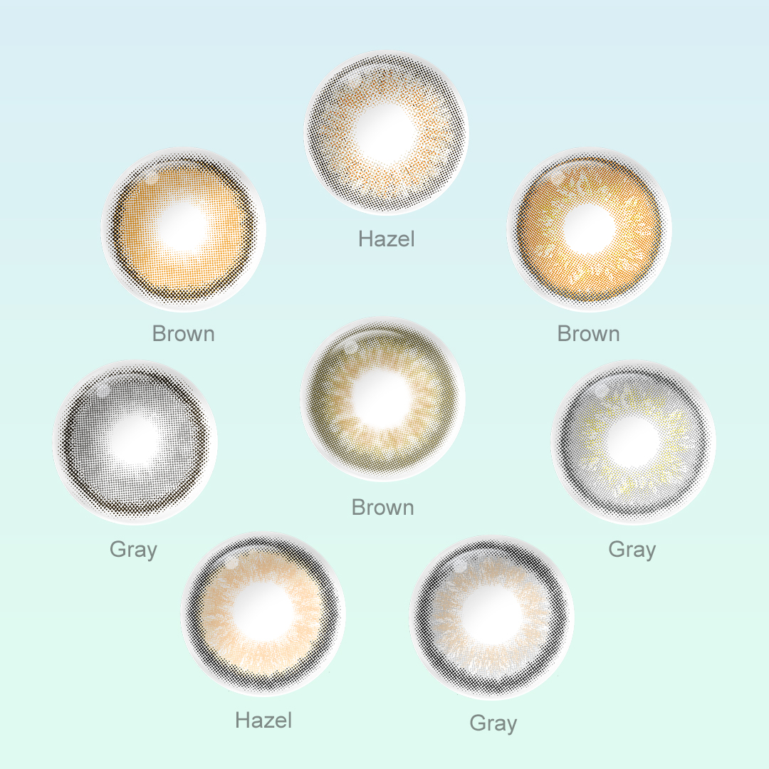 Free Shipping Magister Mystery Natural Color Contact Lens 14.00 mm Soft Ring Eye Color Lens Lentes De Contacto