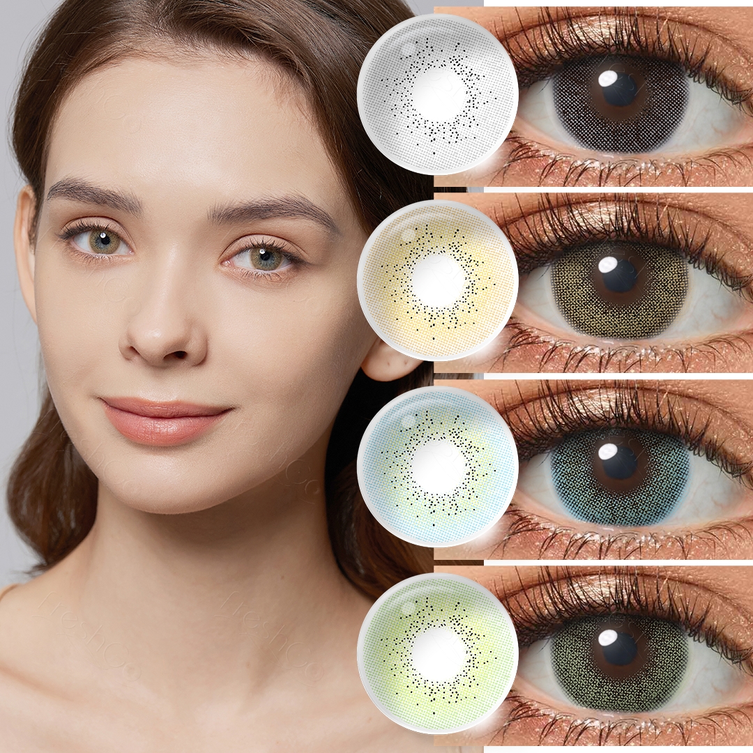 Free Shipping Freshgo Colored Contact Lenses Soft Lenses Eye Contact Yearly Contact Lenses Wholesale Lentes De Contacto De Color