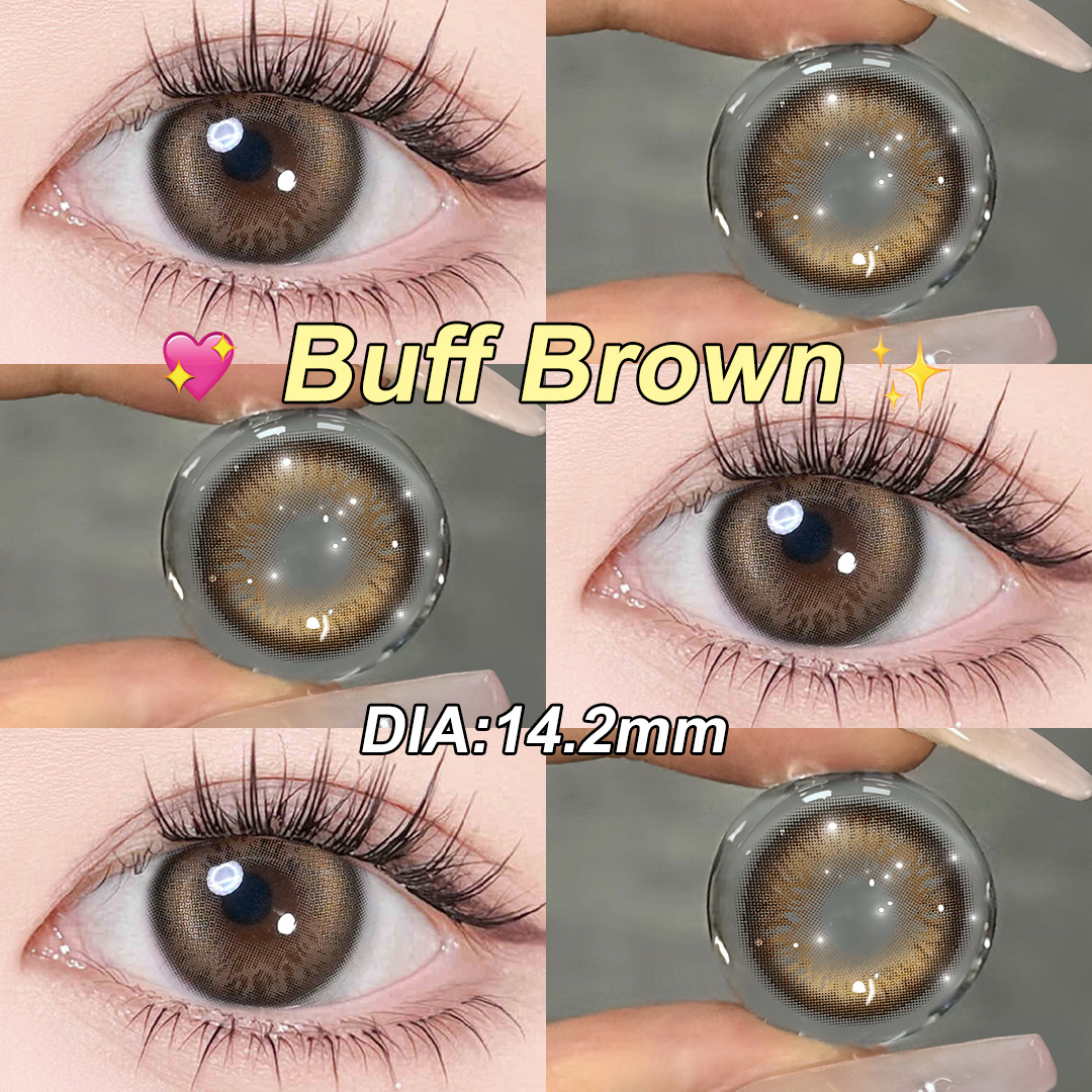 Buff Brown Color Lenses
